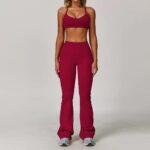 ⁦Flare pant with bra (set) 2 set⁩ - الصورة ⁦2⁩