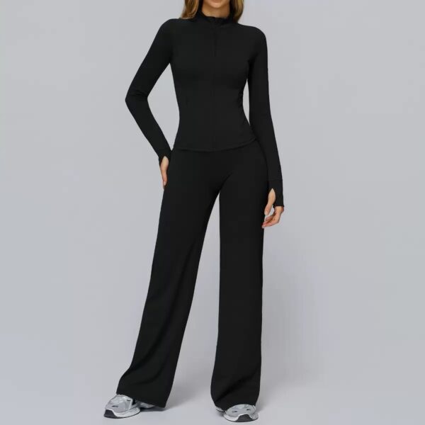 Flare pants and jacket (2set )