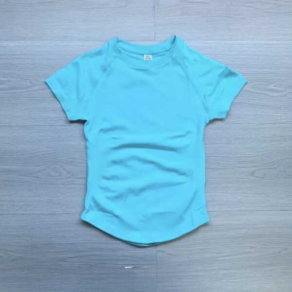 Seamless short sleeved top